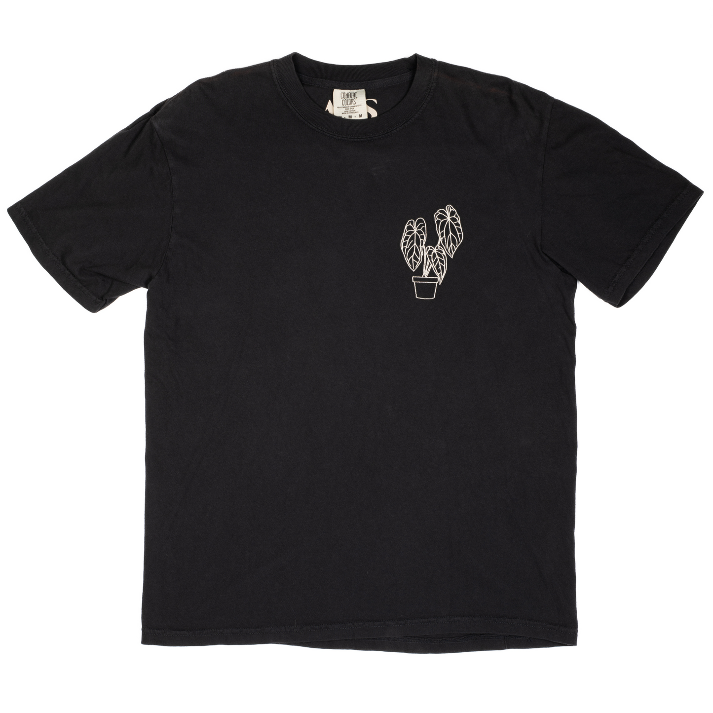 anthurium crystallinum short sleeve t-shirt