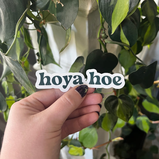 hoya hoe sticker