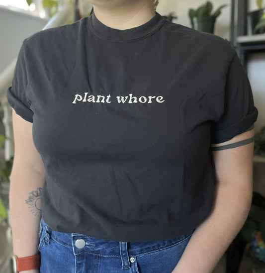 plant whore short sleeve t-shirt