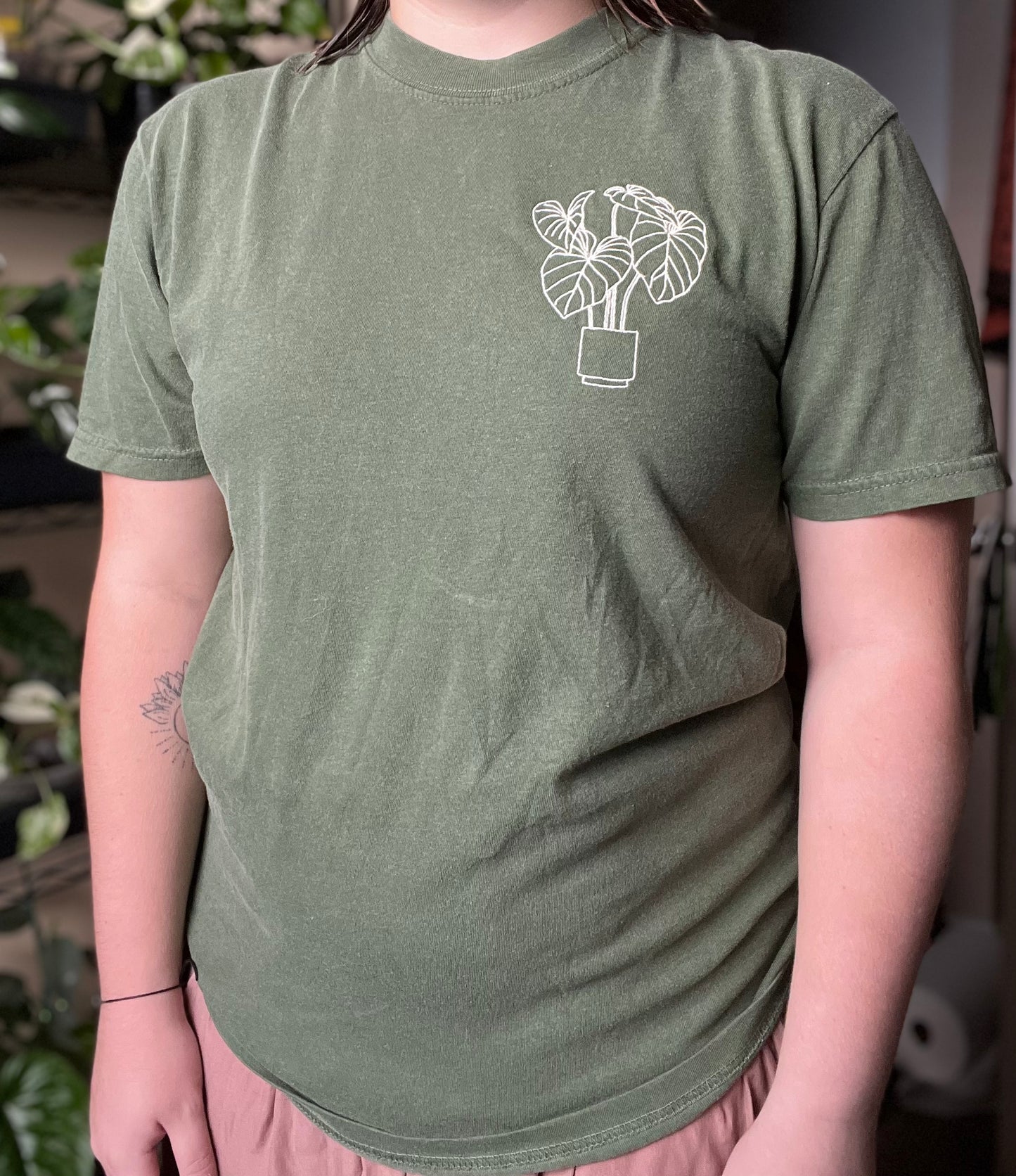philodendron gloriosum t-shirt